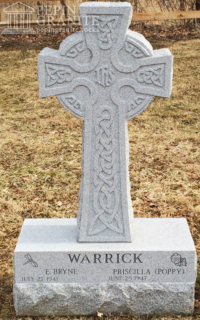 Celtic Cross Headstone by Pepin Granite