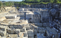 Granite quarry in Barre, VT